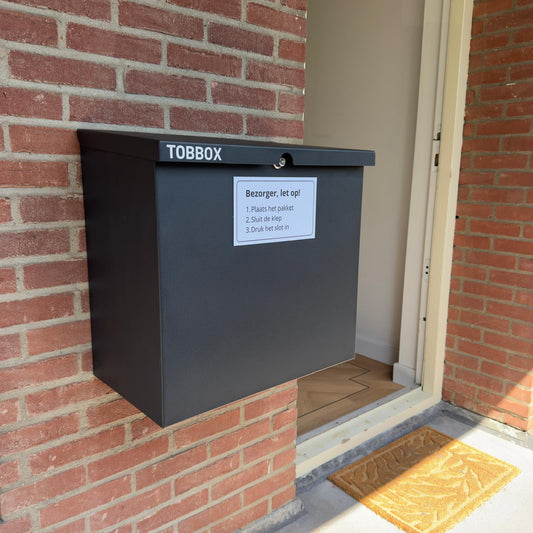 Tobbox Oliver – Klep bovenzijde