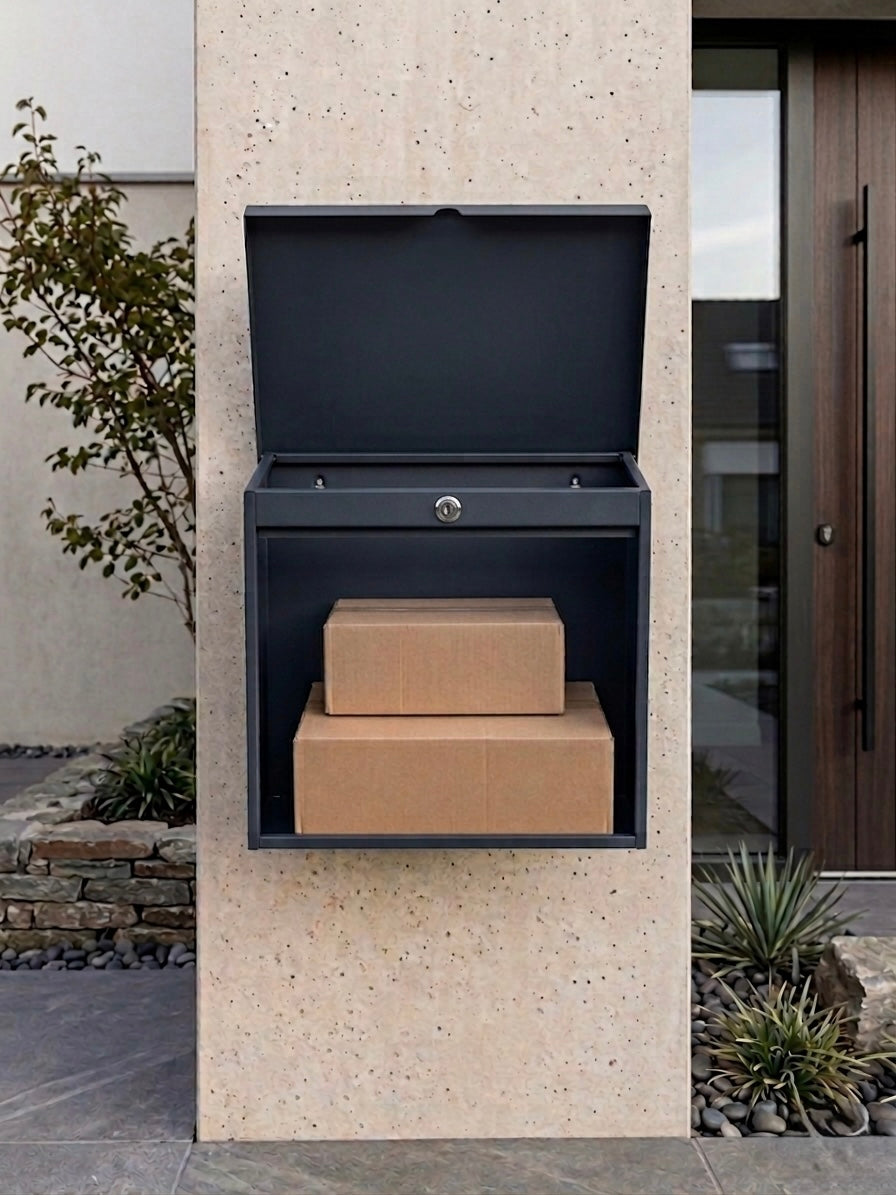 Pakketbrievenbus Oliver – Klep boven (compact)