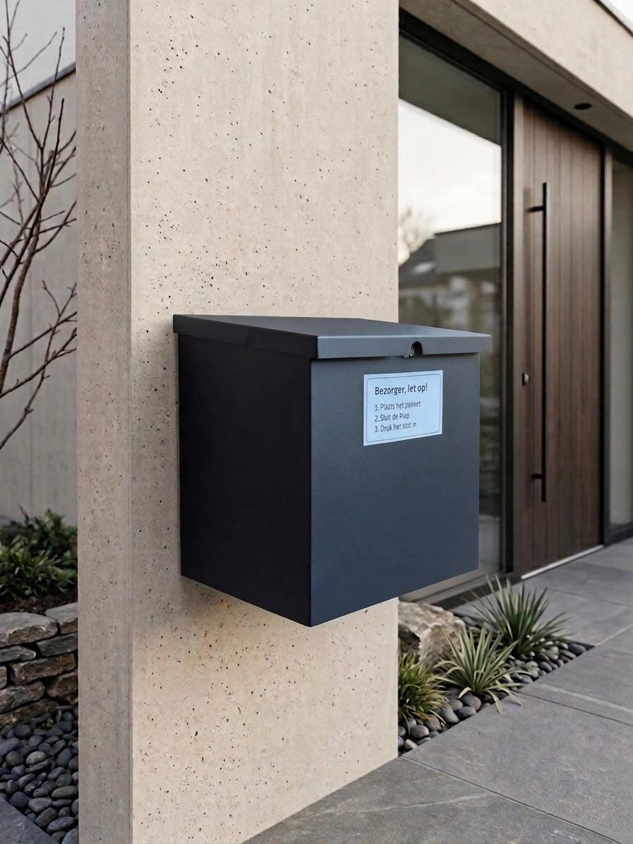 Pakketbrievenbus Oliver – Klep boven (compact)